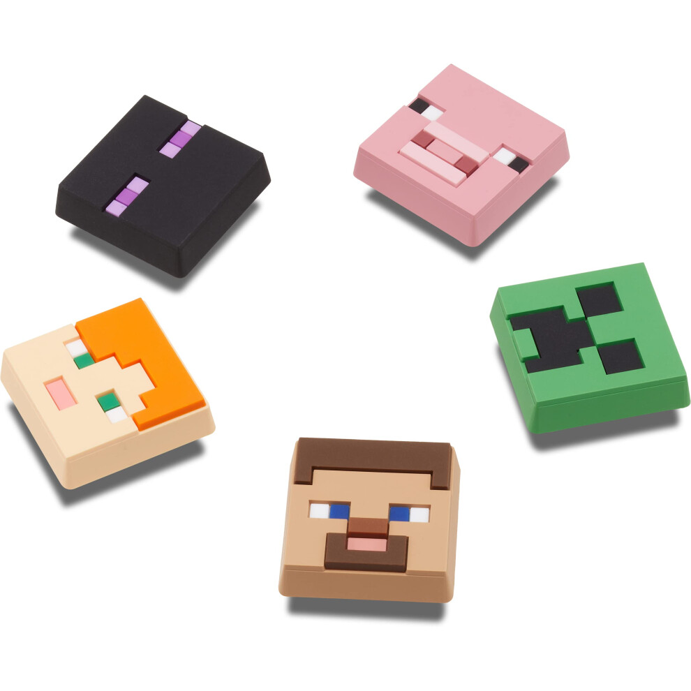 Crocs Jibbitz 5-Pack Minecraft Shoe Charms  Jibbitz Charms for Crocs