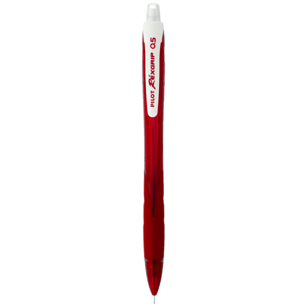 Pentel Pilot Mechanical Pencil RexGrip  0.5mm  Red Body (HRG-10R-R5)