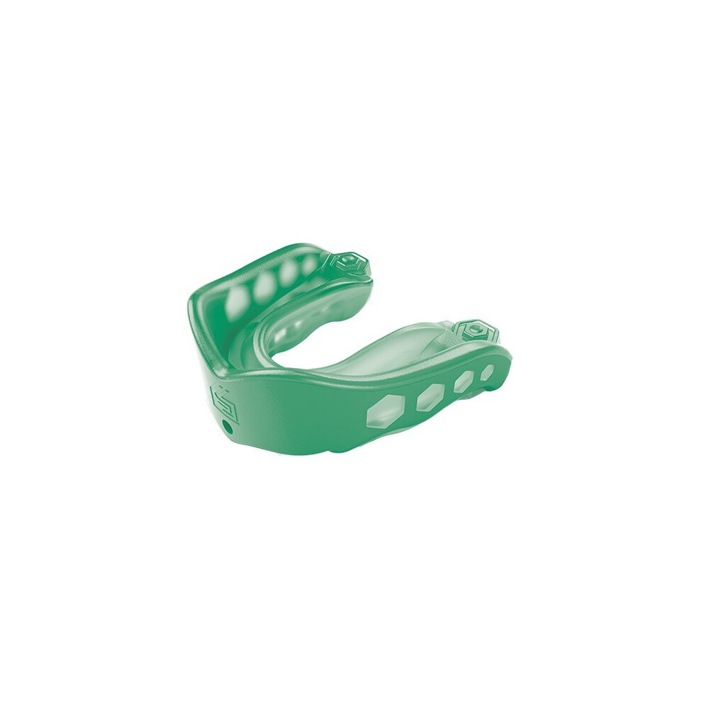 Shock Doctor unisex adult Non-flavored Gel Max Mouthguard  GREEN  US