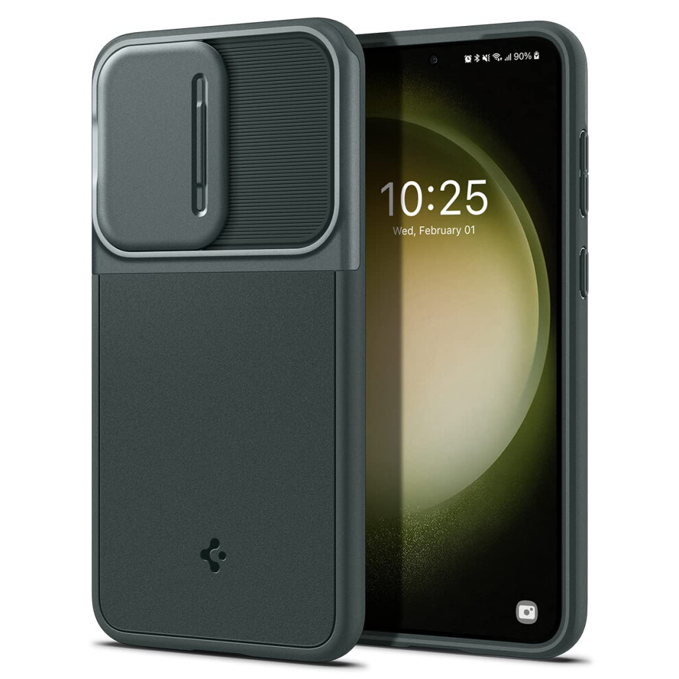 Spigen Optik Armor Designed for Galaxy S23 Case (2023) - Abyss Green