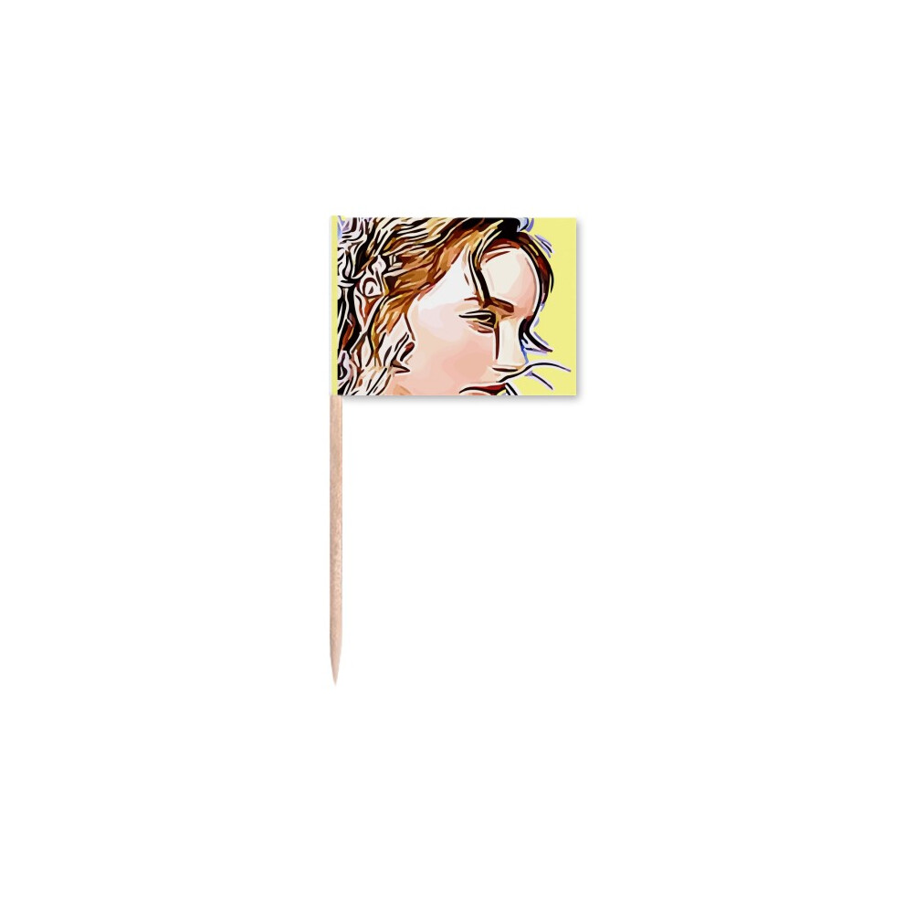 Flower Branch Effect Splendid  Toothpick Flags Marker Topper Party Decoration-image-OPC-PFKKHSM-NEW