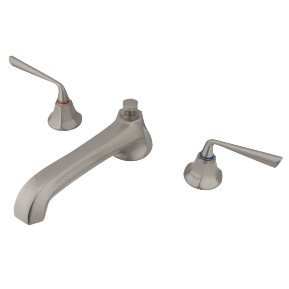 Kingston Brass KS4308ZL Silver Sage Roman Tub Faucet  Brushed Nickel