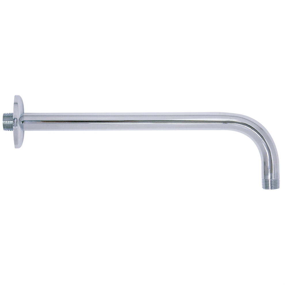 Bras de douche Kingston Brass K117A1 Claremont Raindrop en chrome poli