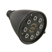 Kingston Brass K139A0MB Victorian Jet Spray Shower Head Matte Black