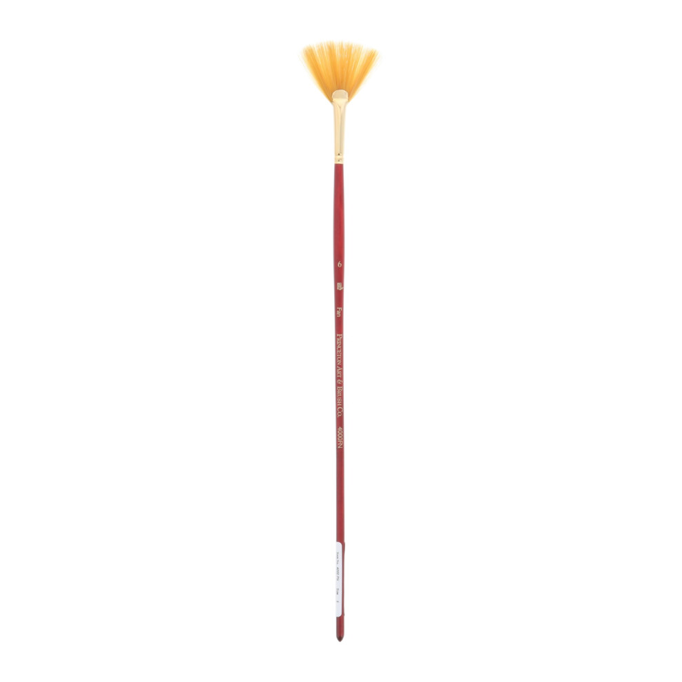 Pinceau Huile Et Acrylique Princeton Brush Heritage Synthetic Sable Ventail 6-image