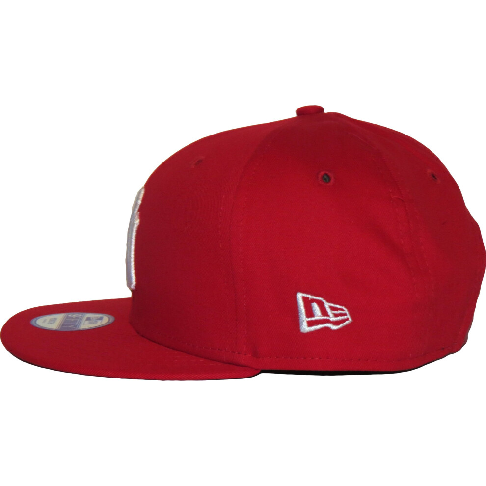 New Era 9Fifty Core League Basic New York Yankees Cap - Scarlet/White