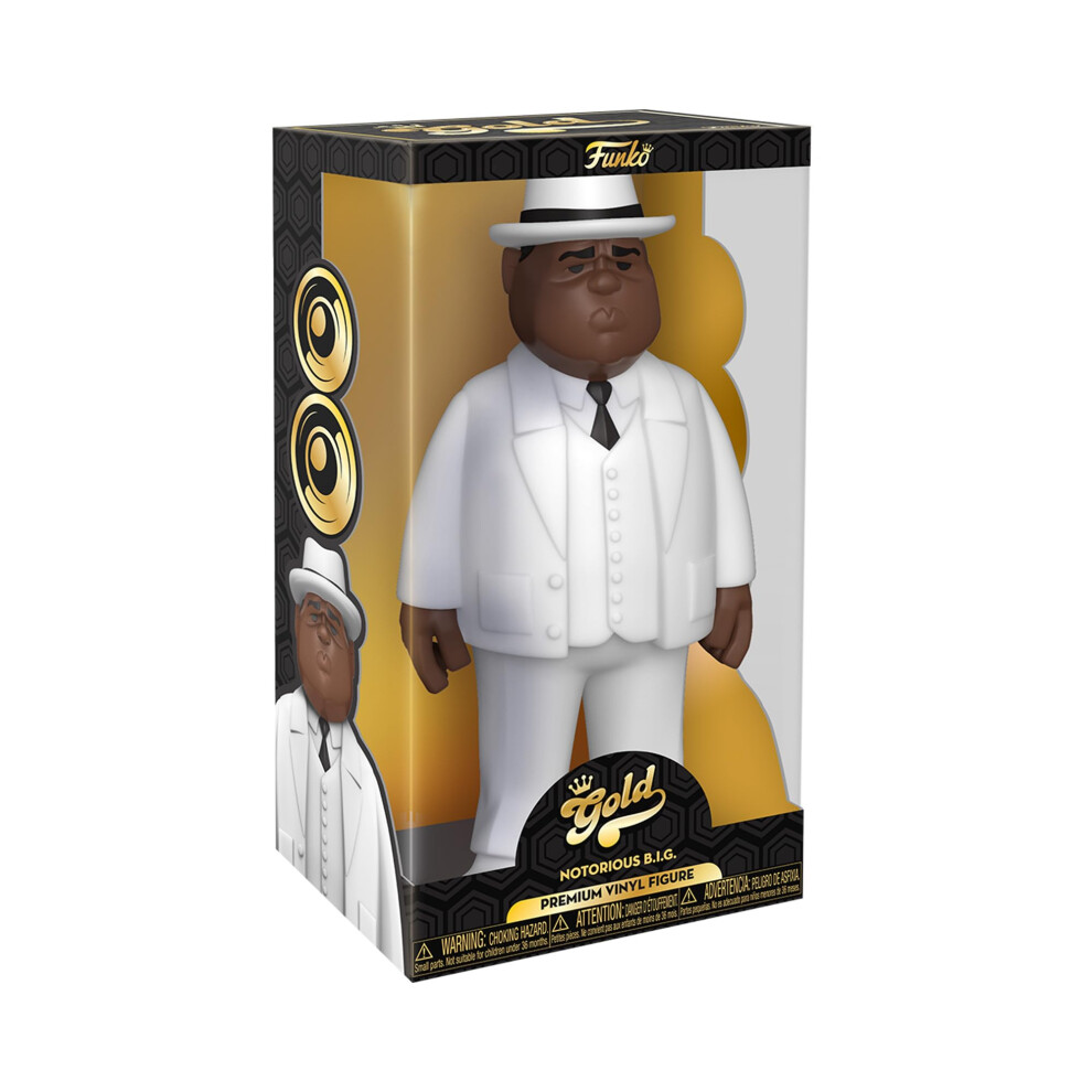 Funko POP Pop! Vinyl Gold: Biggie Smalls - White Suit 12"" Multicolor