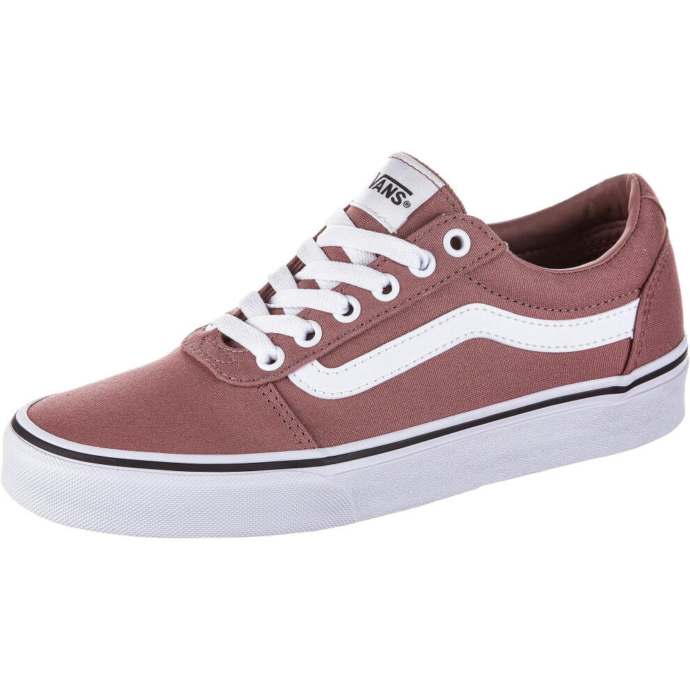 Vans Unisex Ward Lace Up Style Canvas Material - Night Rose Color 6.5