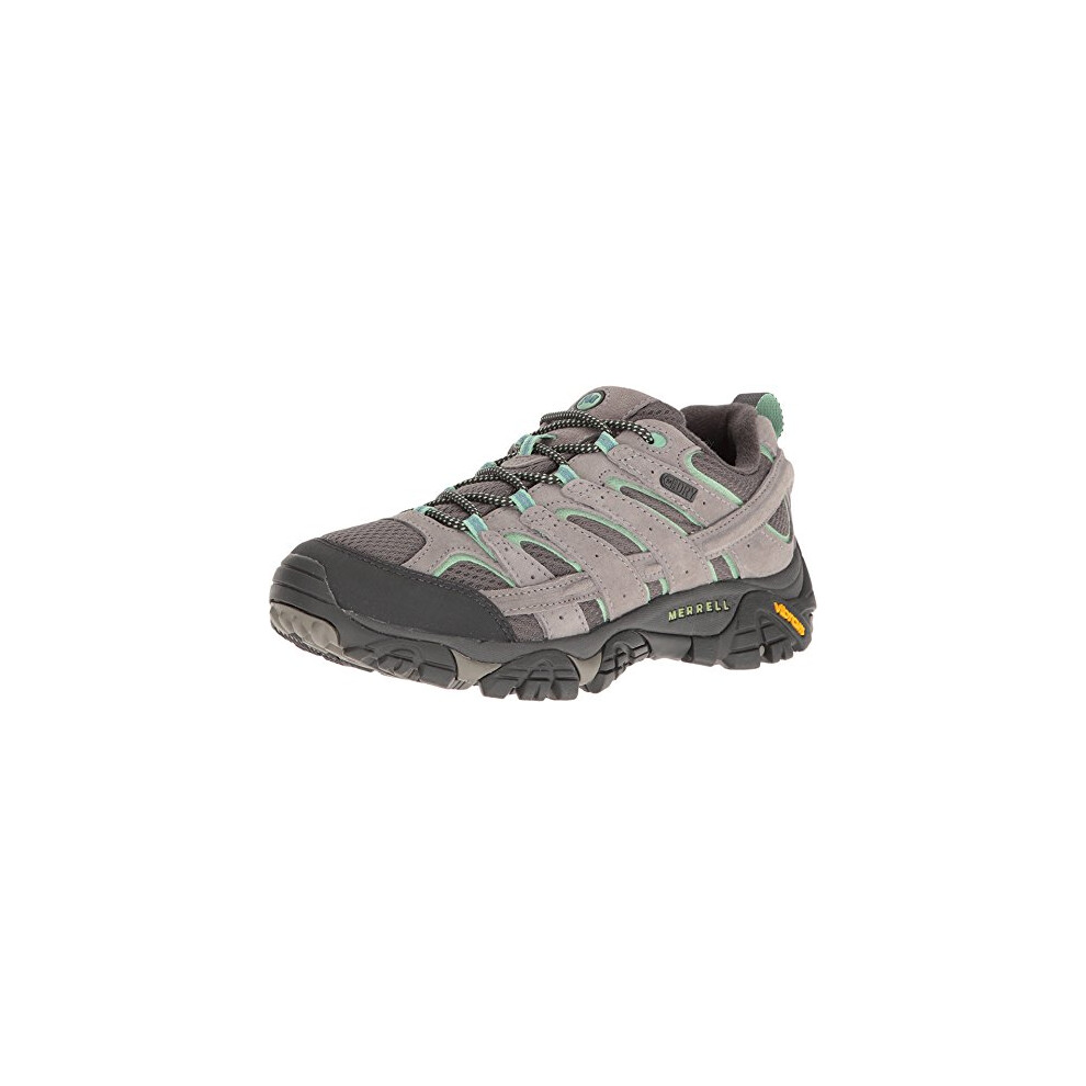 Merrell Women's Moab 2 Waterproof Hiking Shoe  Drizzle/Mint  9.5 W US