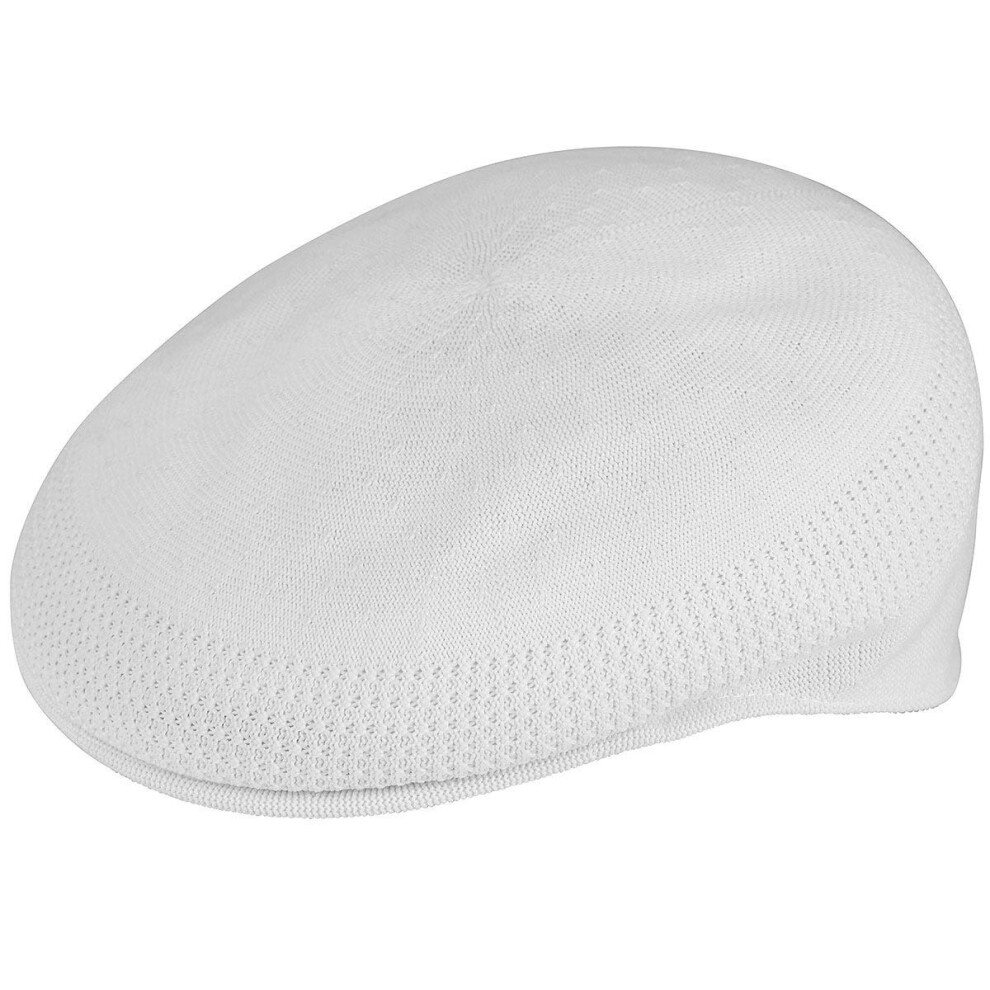 Kangol USA Tropic 504 Ventair Ivy Cap for Men and Women  Small  White