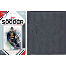 MLS Philadelphia Union gelicentieerde 2018 Topps Team Set en opslagalbum