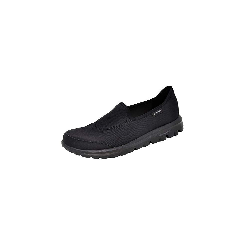 Skechers Performance Womens go Walk Blackcharcoal Walking Shoe 8 W US