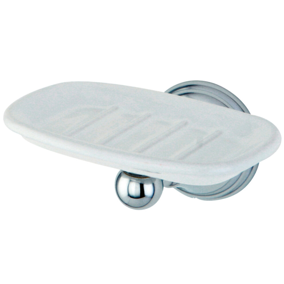 Kingston Brass BA2975C Governor Wall-Mount Soap Dish  Polished Chrome