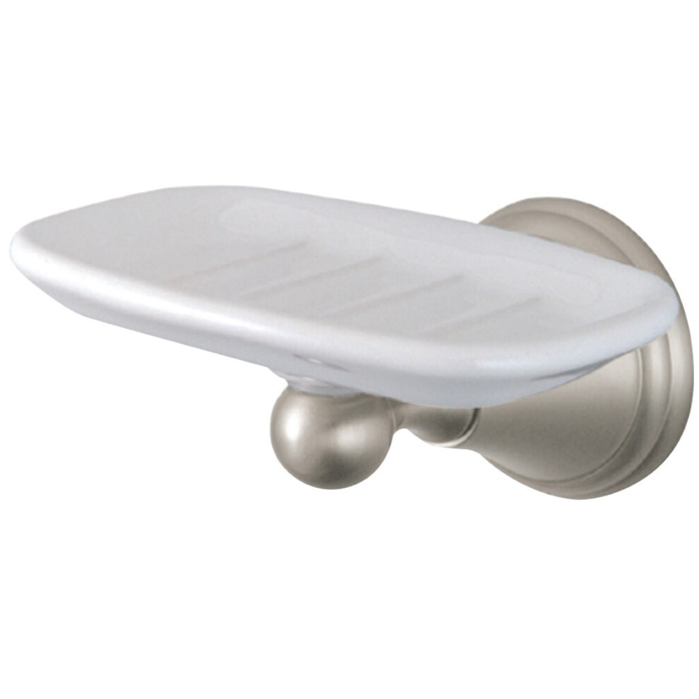 Kingston Brass BA2975SN Governor Wall-Mount Soap Dish  Brushed Nickel