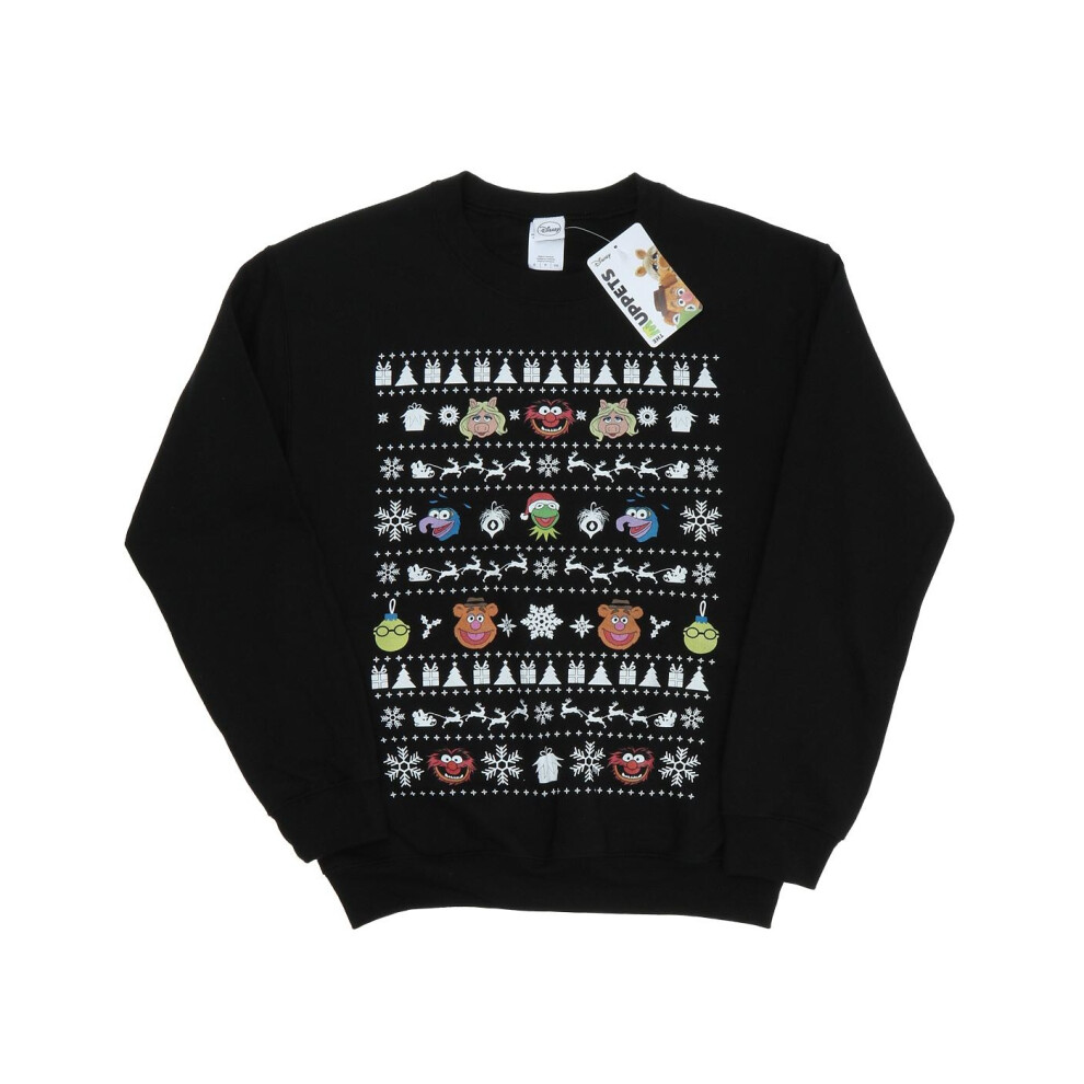 The Muppets Christmas Heads Sweatshirt