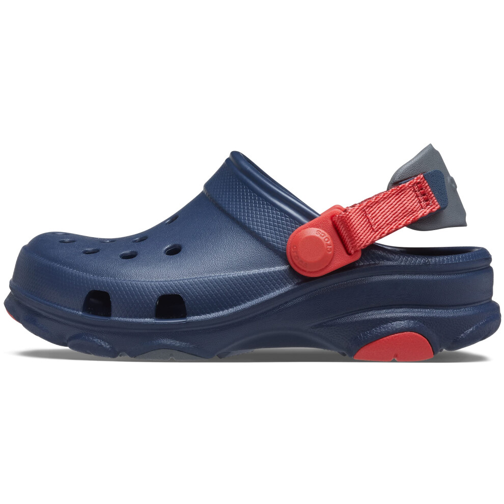 Crocs Kids' Classic All-Terrain Clog (Toddler) Navy/Navy 4 Toddler