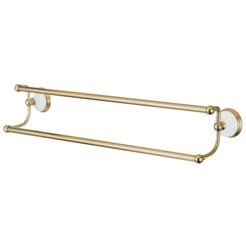 Kingston Kingston Brass BA1113PB Victorian 24 """" Dobbelth?ndkl?depoleret messing