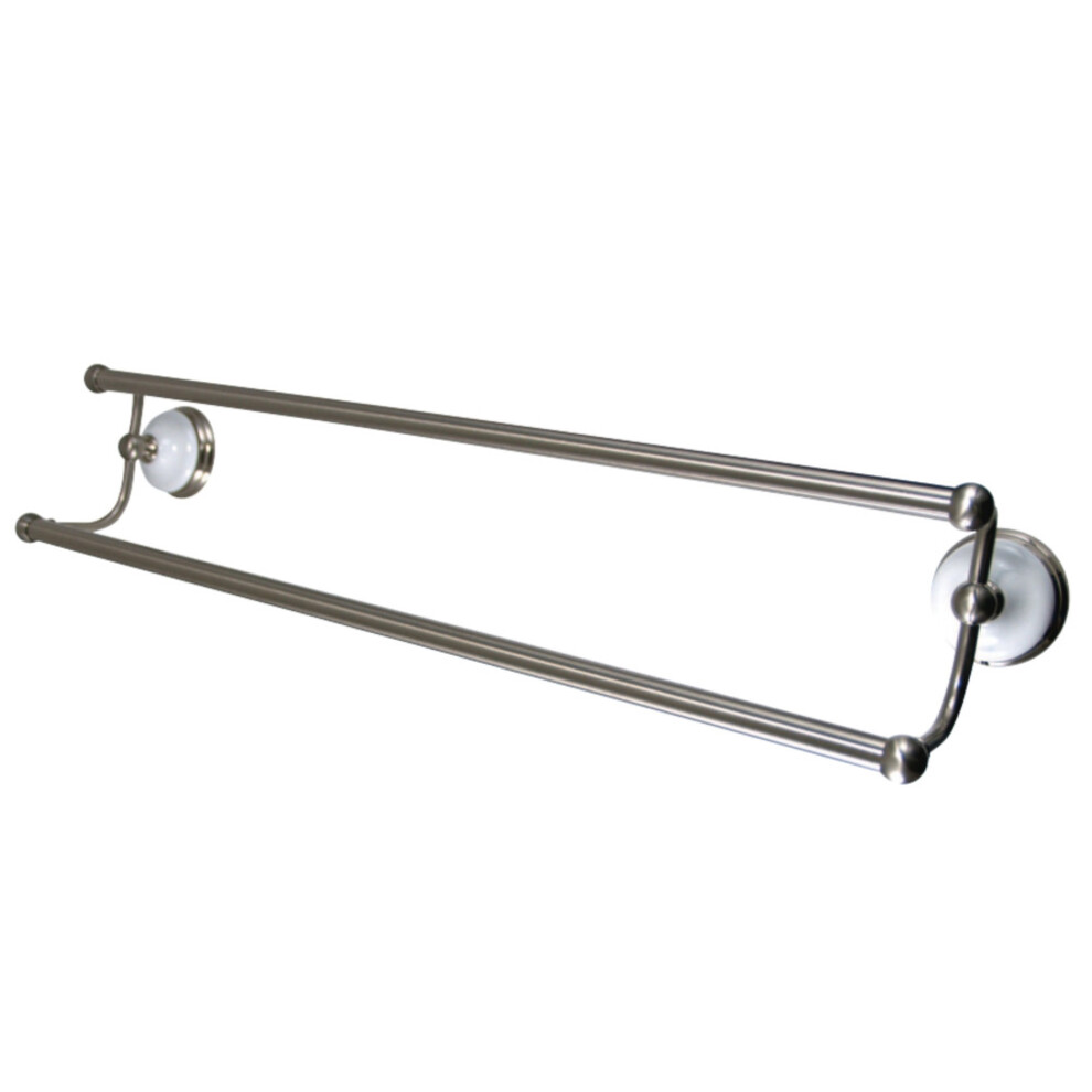 Kingston Brass BA1113SN Victorian 24"""" Dual Towel Bar  Brushed Nickel
