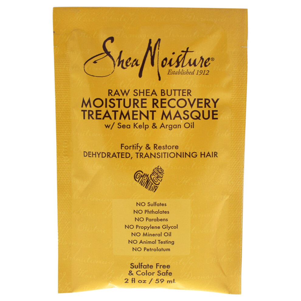 Shea Moisture Raw Shea Butter Deep Treatment Masque Packet's  2 Ounce