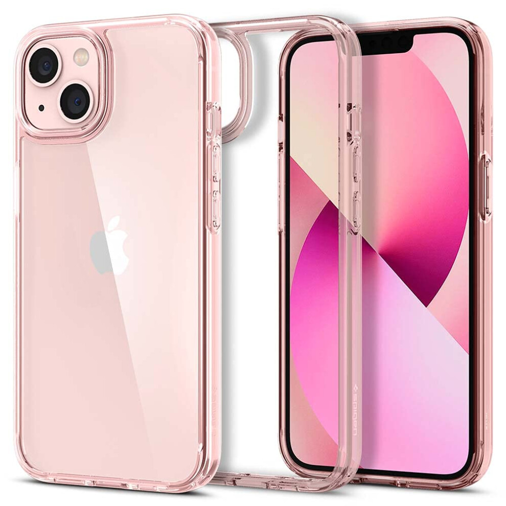 Spigen Ultra Hybrid Designed for iPhone 13 Case (2021) - Rose Crystal