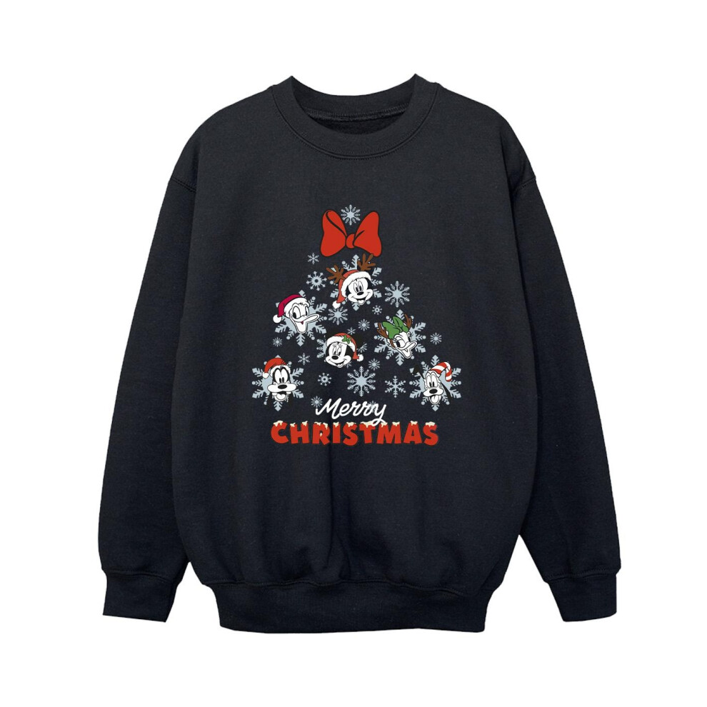 Mickey Mouse And Friends Christmas Tree Sweatshirt