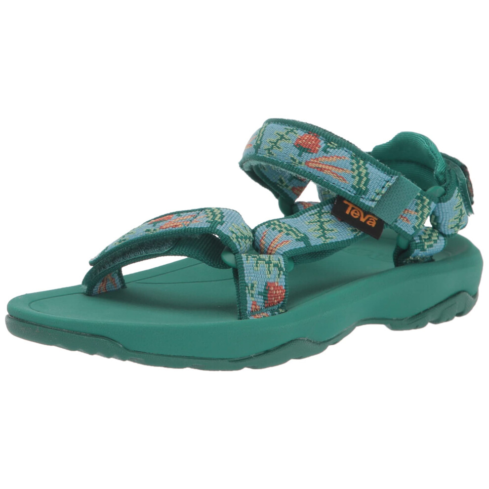 Teva Girls Hurricane XLT 2 Sandal  Garden Pack Blue Sky  2 Little Kid