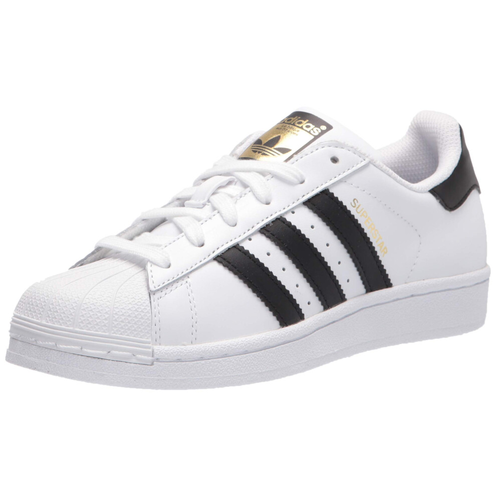 adidas Originals Kids SuperstarFoundation WhiteBlackWhite 6 Big Kid M