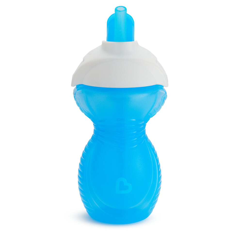 Munchkin    Click Lock    Flip Straw Toddler Sippy Cup  9 Ounce  Blue