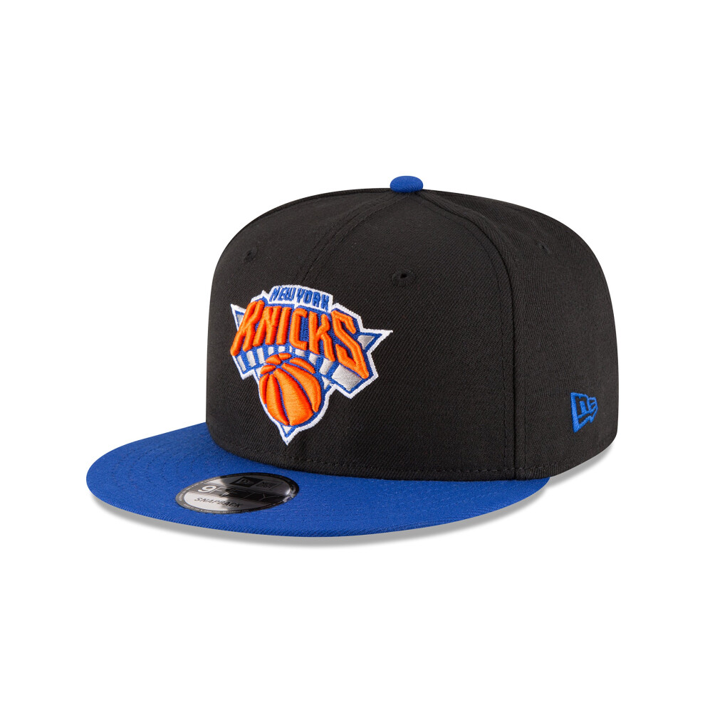 NBA New York Knicks Adult Men NBA 9Fifty 2Tone Snapback Cap OSFA Royal