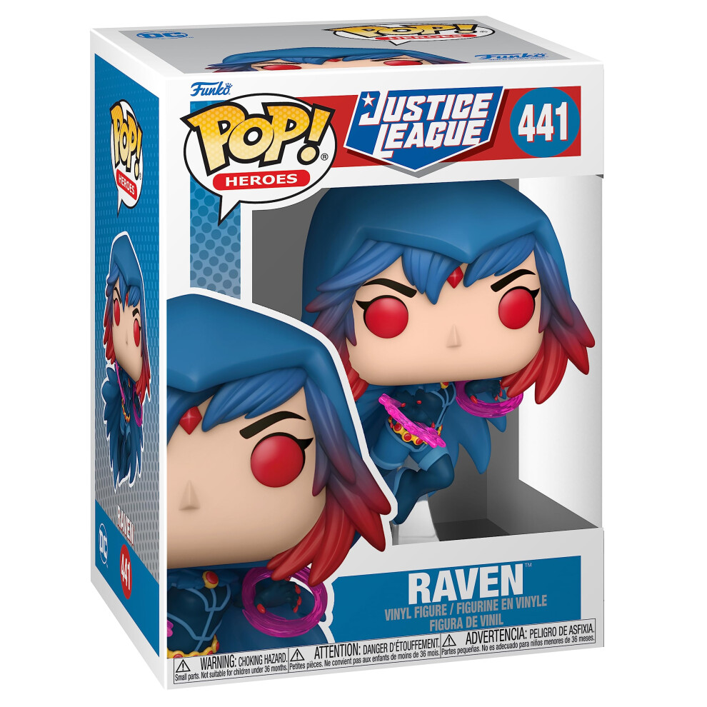 Funko Pop! Heroes: Justice League - Raven  Winter Convention Exclusive