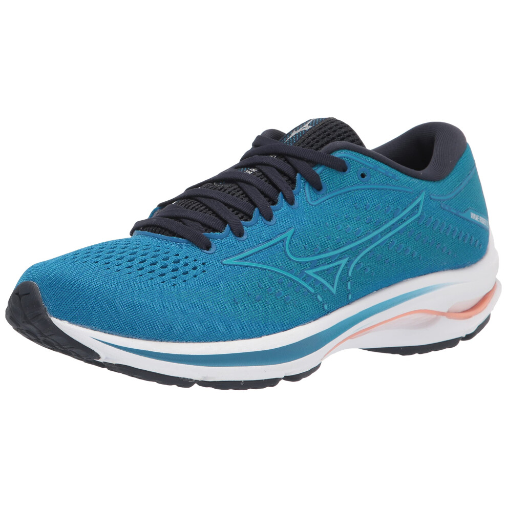 Mizuno Womens Wave Rider 25 Running Shoe  Imperial Blue-Vivid Blue  75