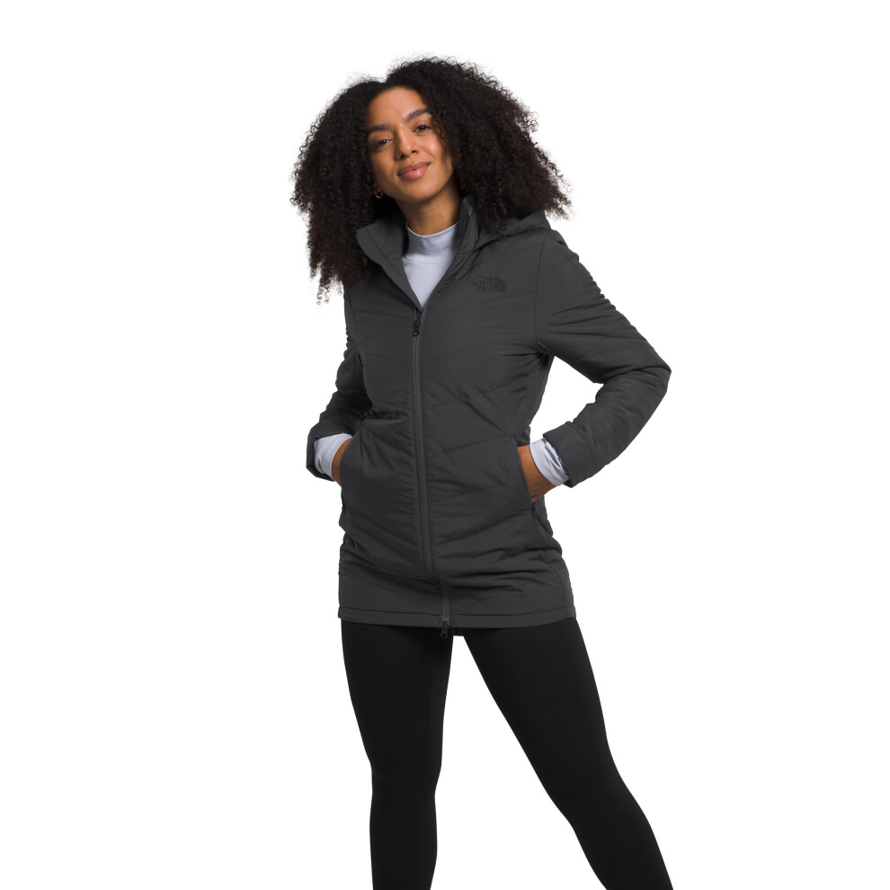 THE NORTH FACE Women's Tamburello Insulated Parka  Asphalt Grey  Small