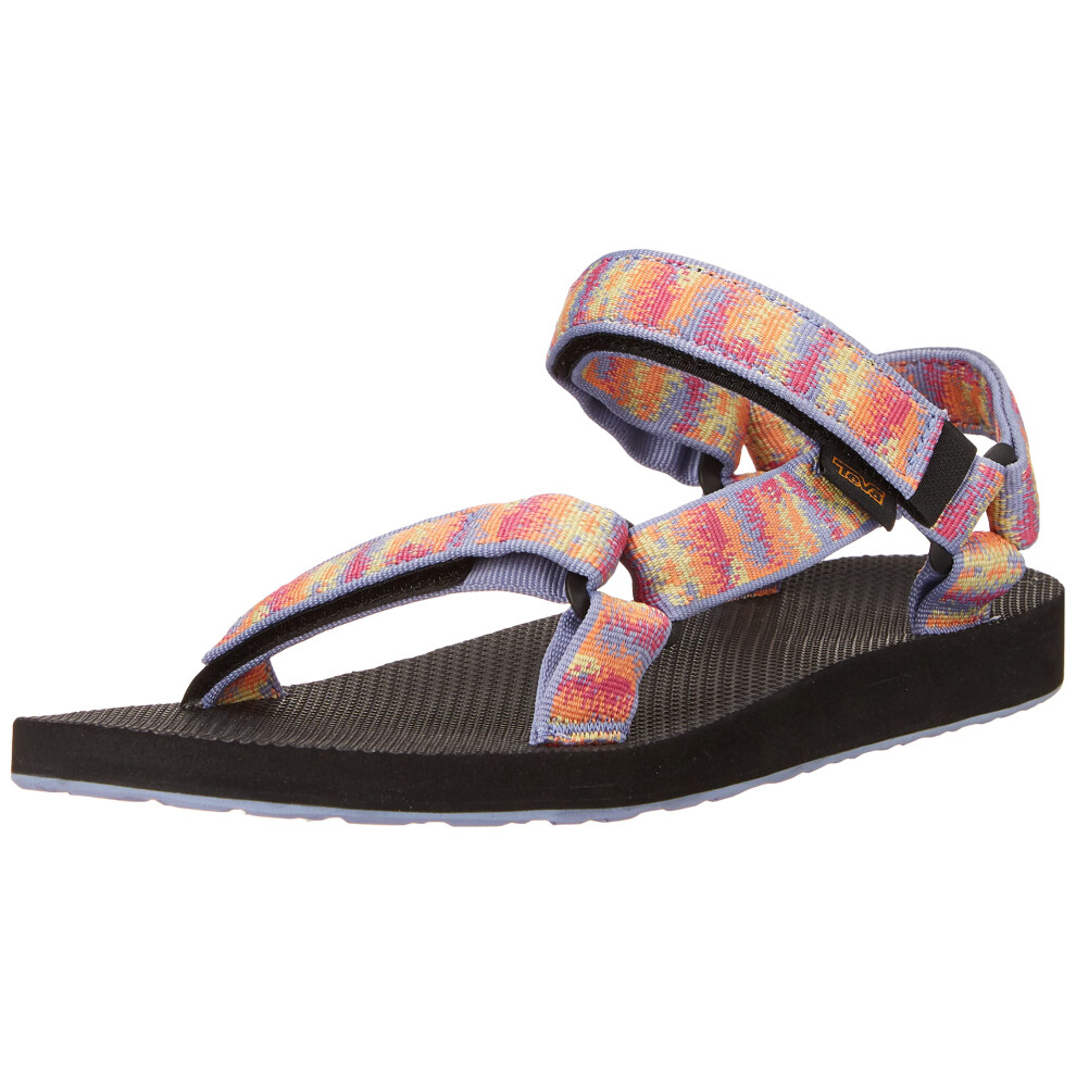 Teva Women's Original Universal Sandal  Iridescence Tangerine Multi  8