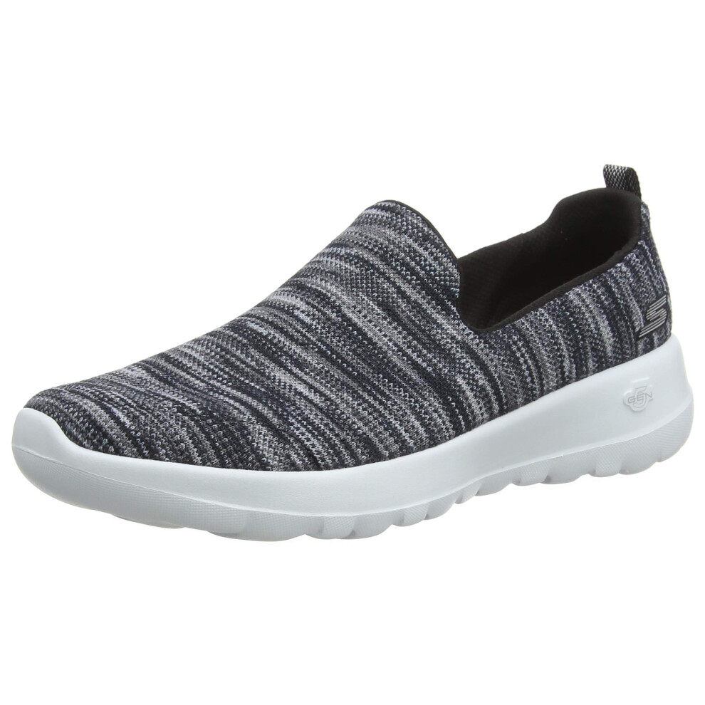 Skechers Womens go Walk Joy - Terrific Slip On Trainers Blackgrey 11 M