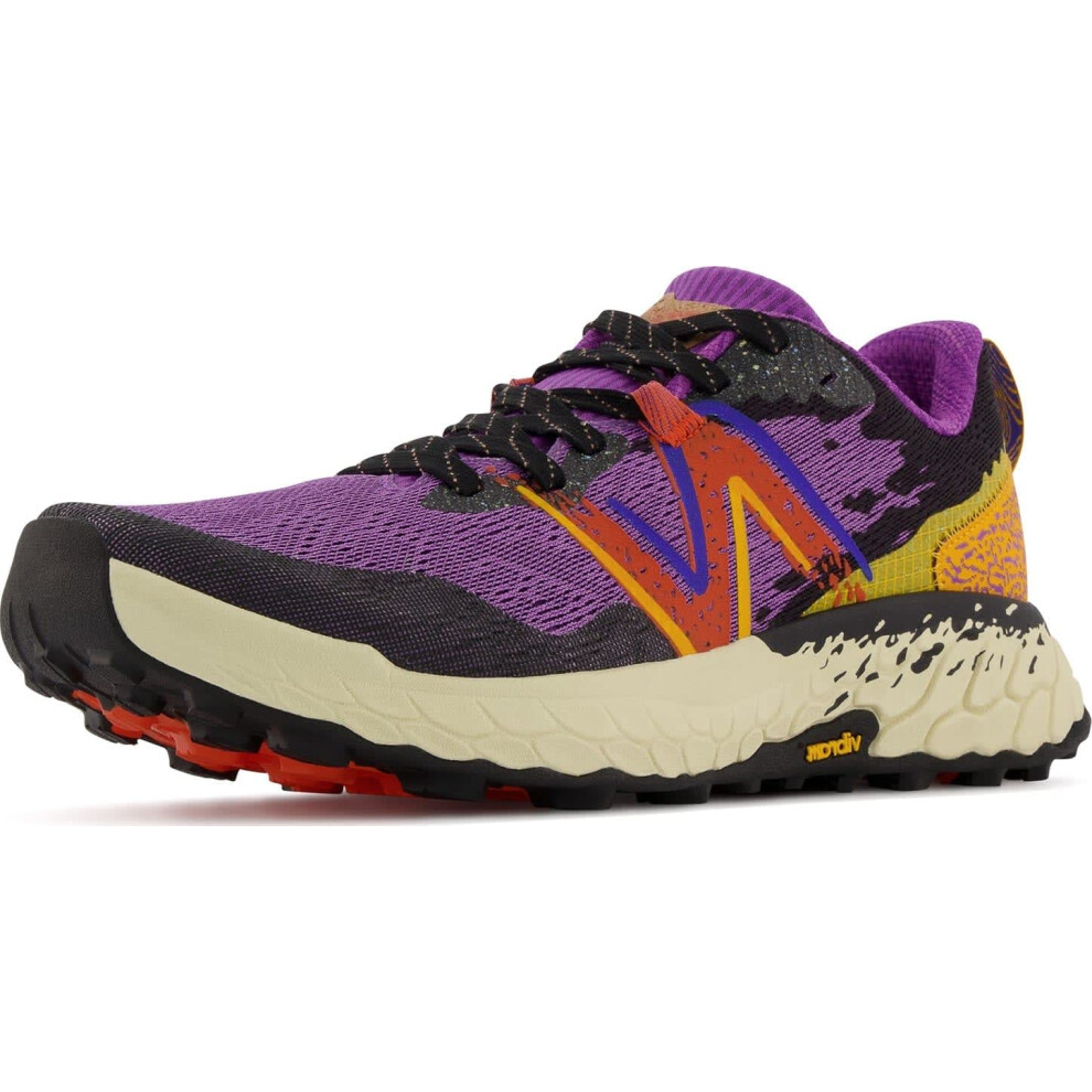 New Balance Mens  Fresh Foam X Hierro v7 Trail Running Shoe Purple 9 D