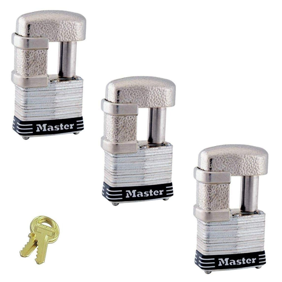 Master Lock - (3) Keyed Alike Trailer & Multi Purpose Padlocks  37KA-3