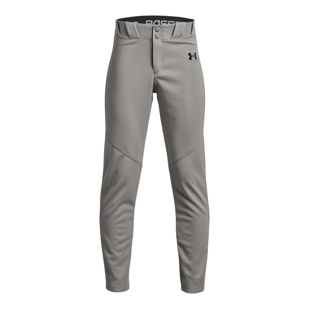 Under Armour Boys Utility Pant  (080) Baseball gray Black  Youth Large