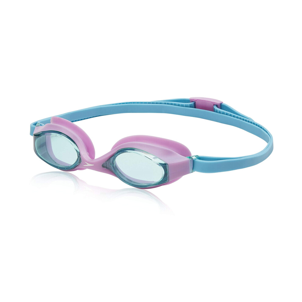 Speedo Unisex-Child Swim Goggles Super Flyer Archroma/Jade  Ages 3 - 8