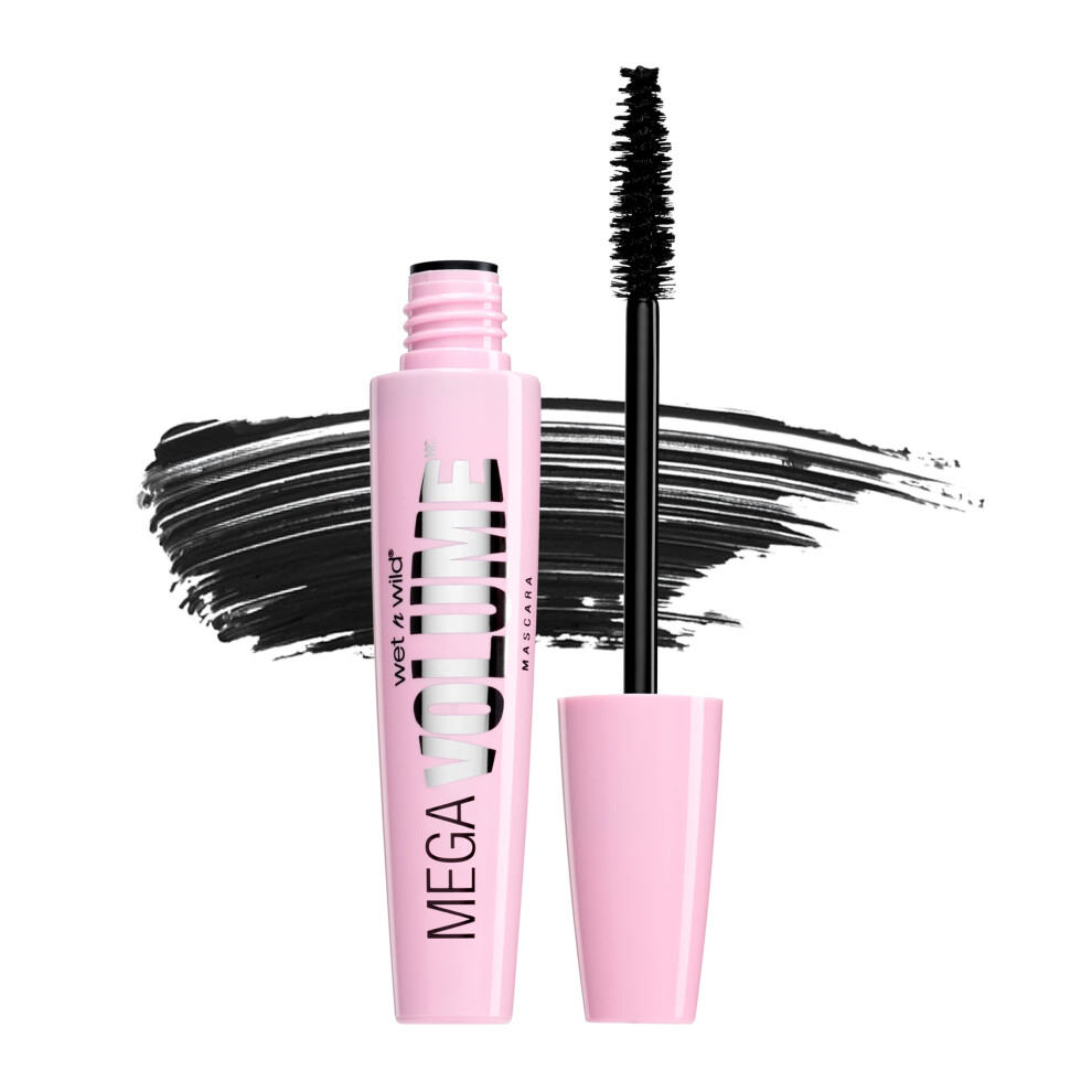 Wet n Wild Mega Volume Waterproof Mascara  Very Black  021 Ounce c157A