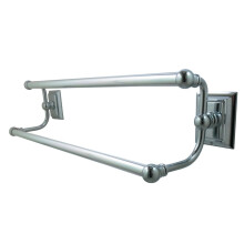 Dr   iak na uter   ky Kingston Brass BA6013C Millennium 24"""", dvojit   , le   ten    chr   m