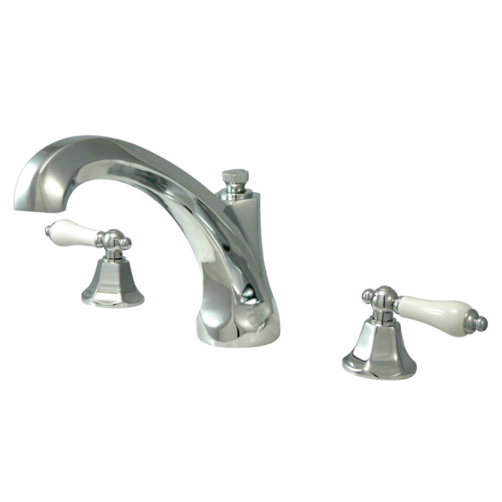 Photos - Other Bathroom Accessories Kingston Brass KS4321PL Metropolitan Roman Tub Faucet Polished Chrome 