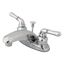 Kingston Brass GKB621 4 in. Centerset Bathroom Faucet  Polished Chrome