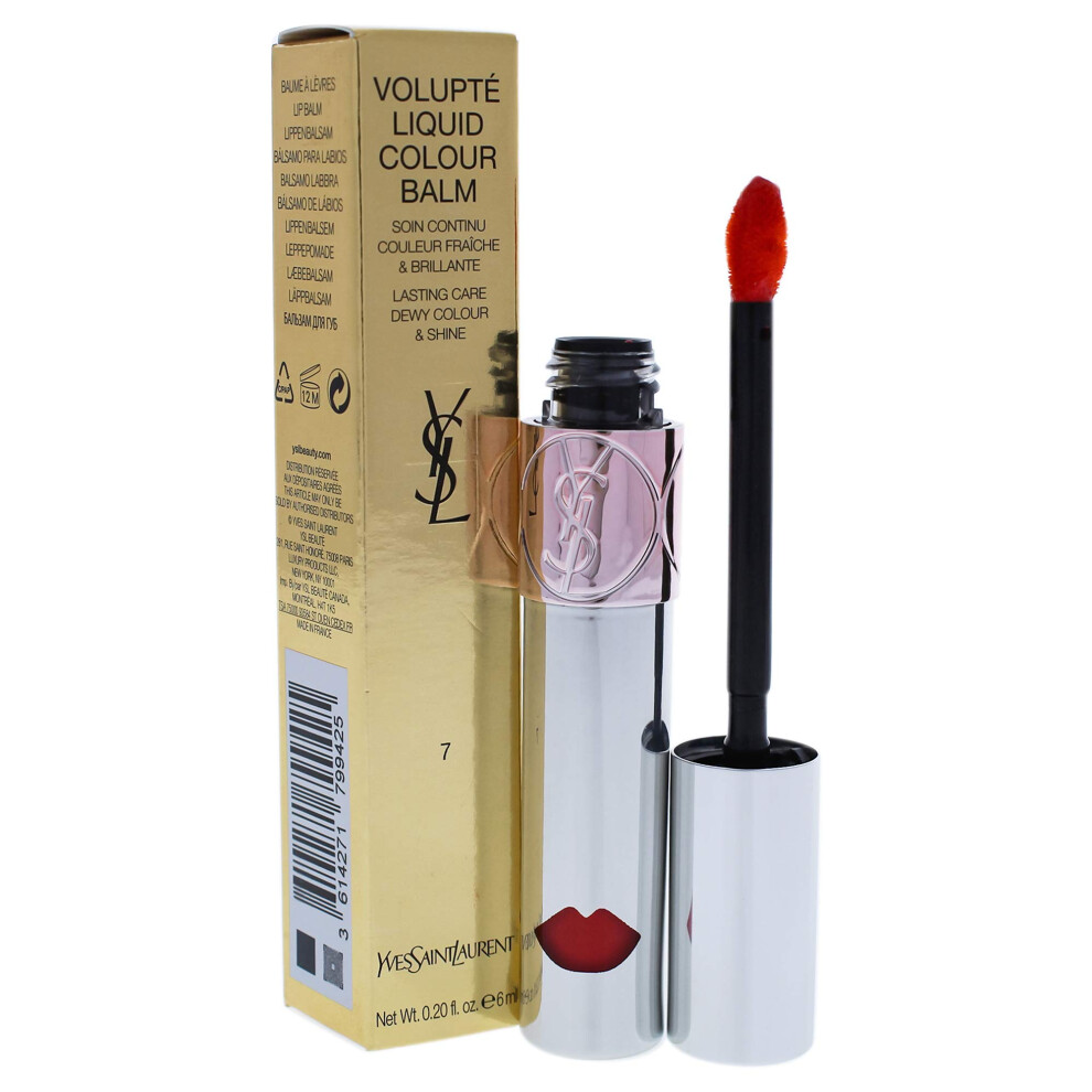 Yves Saint Laurent Volupte Liquid colour Balm  7 grab Me Red  02 Ounce