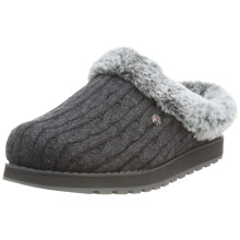 Skechers BOBS Women's Keepsakes - Ice Angel Slipper Charcoal 11 M US
