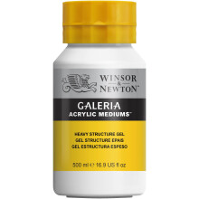 Winsor & Newton Galeria Acrylic Heavy Structure Gel 16,9 oz (500 ml) burk