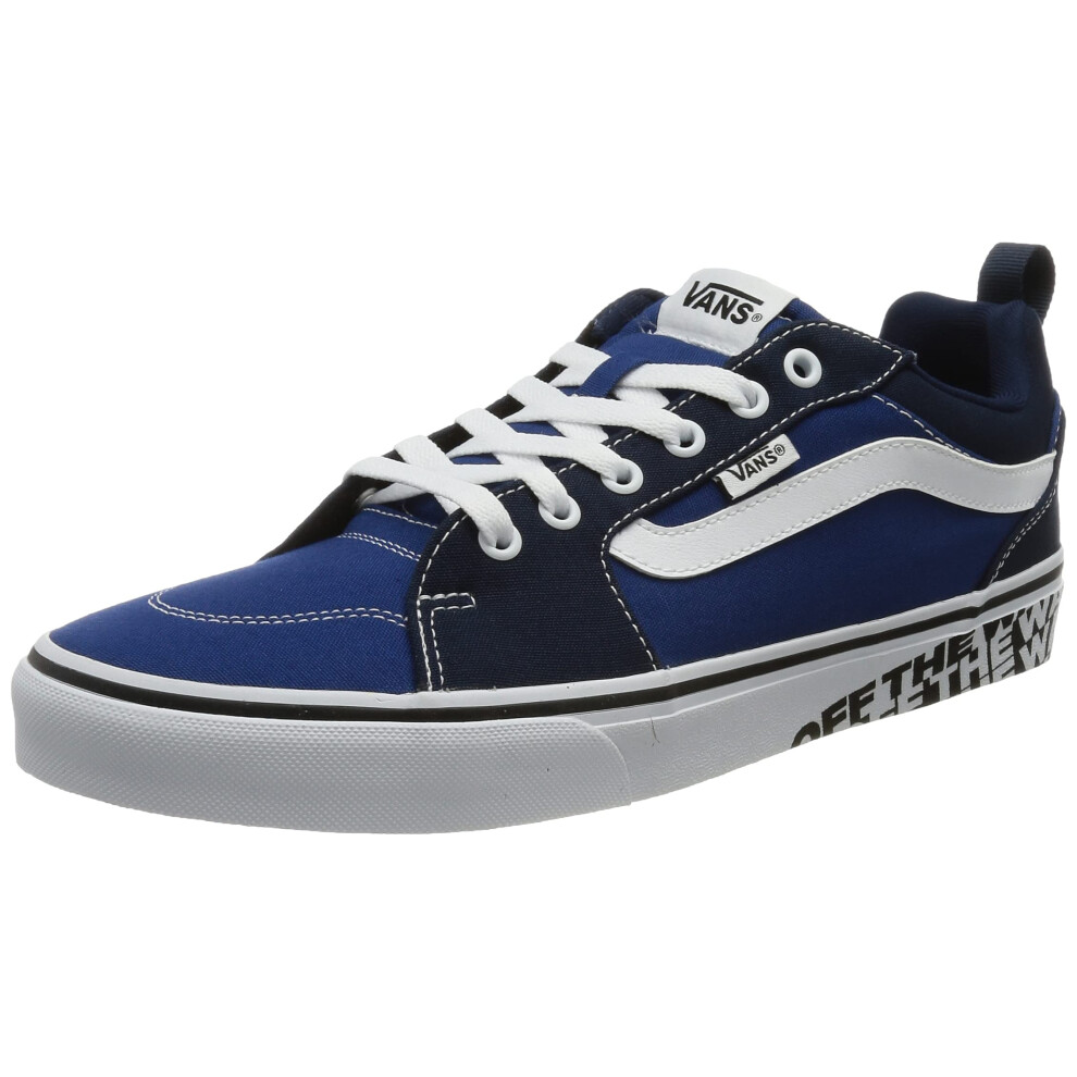 Vans Men's Low-Top Trainers Sneaker  OTW Sidewall True Blue White  10.