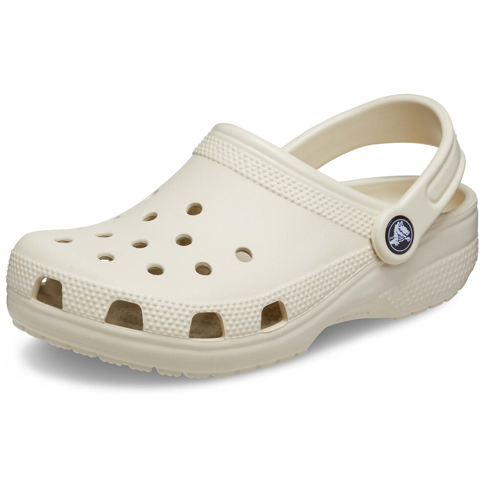 crocs Kids Unisex classic clog (Little KidBig Kid) Bone 11 Little Kid