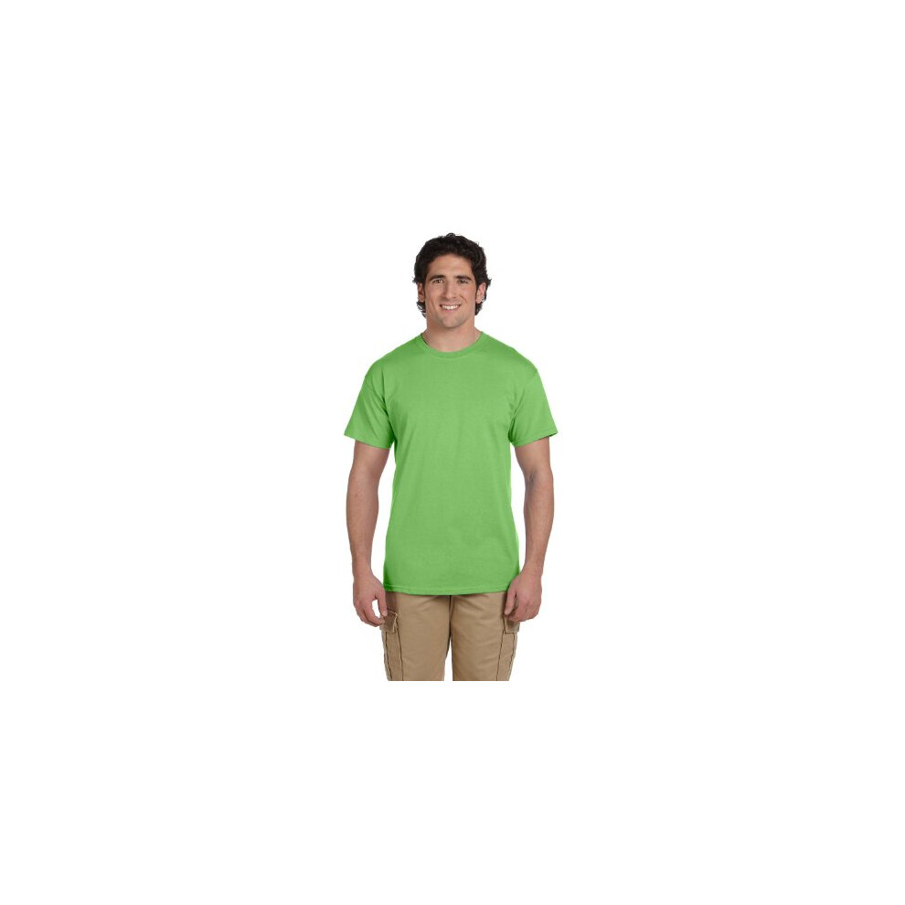 Fruit of the Loom mens 5 oz 100% Heavy cotton HD T-Shirt(3931)-KIWI-3X