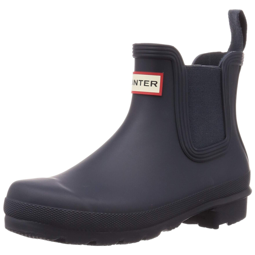 Hunter Original Women's Waterproof Chelsea Boot (Navy Blue  US Size 10