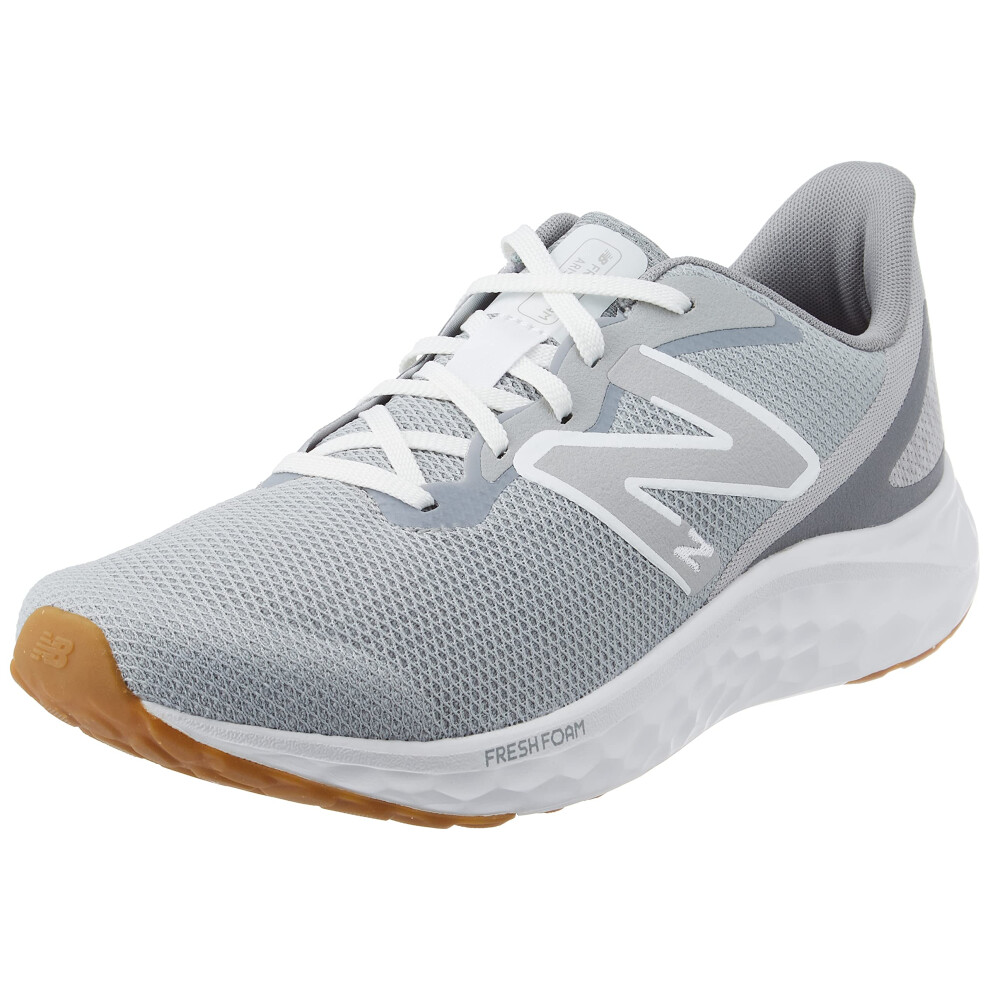 New Balance Men's Fresh Foam Arishi V4 Running Shoe  Grey/Gum  7 X-Wid